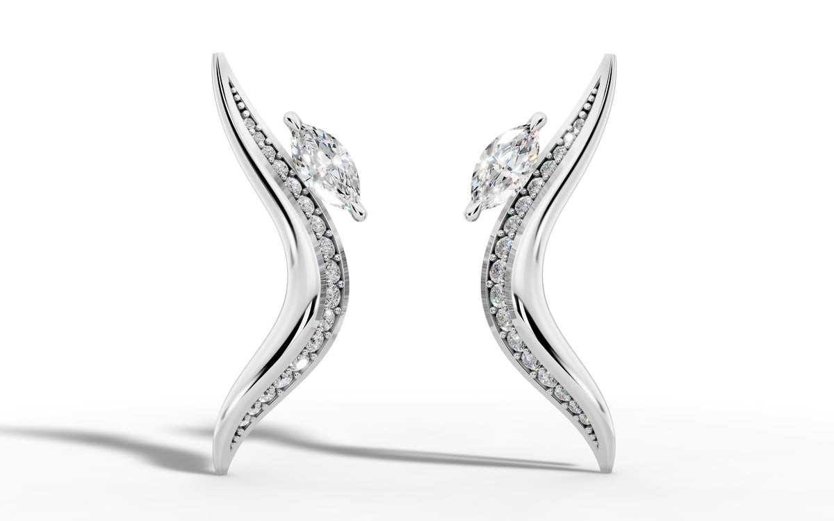 Serpent Spine Earrings